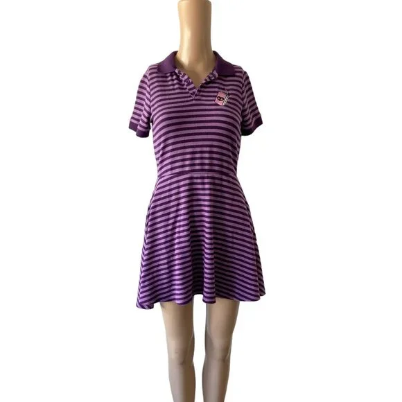 Hot Topic | Dresses | Hot Topic Exboyfriend Tears Polo Skater Dress Size Xs  | Poshmark